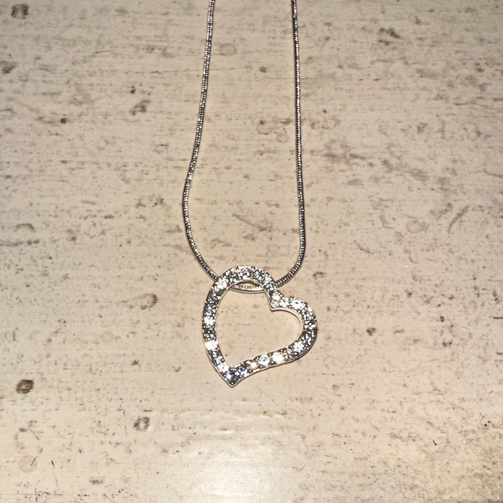 Swarovski crystal Heart Necklace